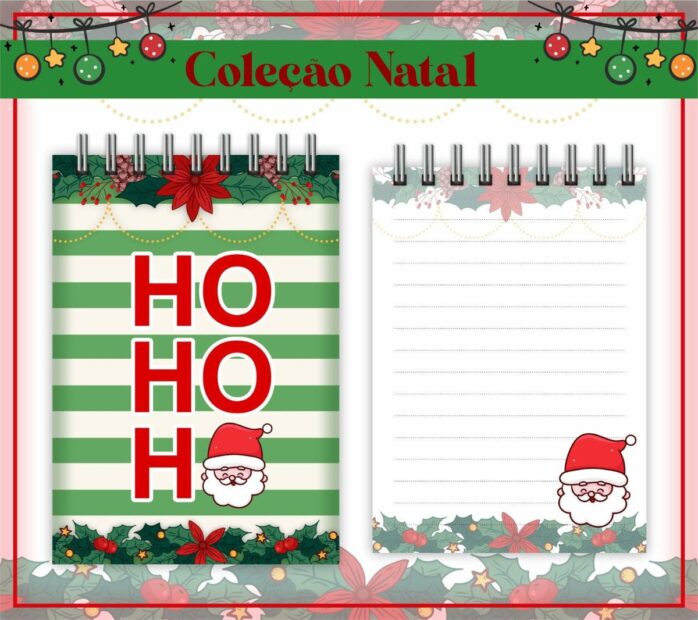 Pack Bloquinhos Natal