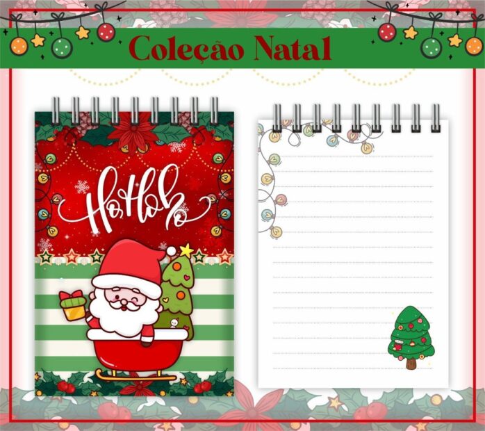 Pack Bloquinhos Natal