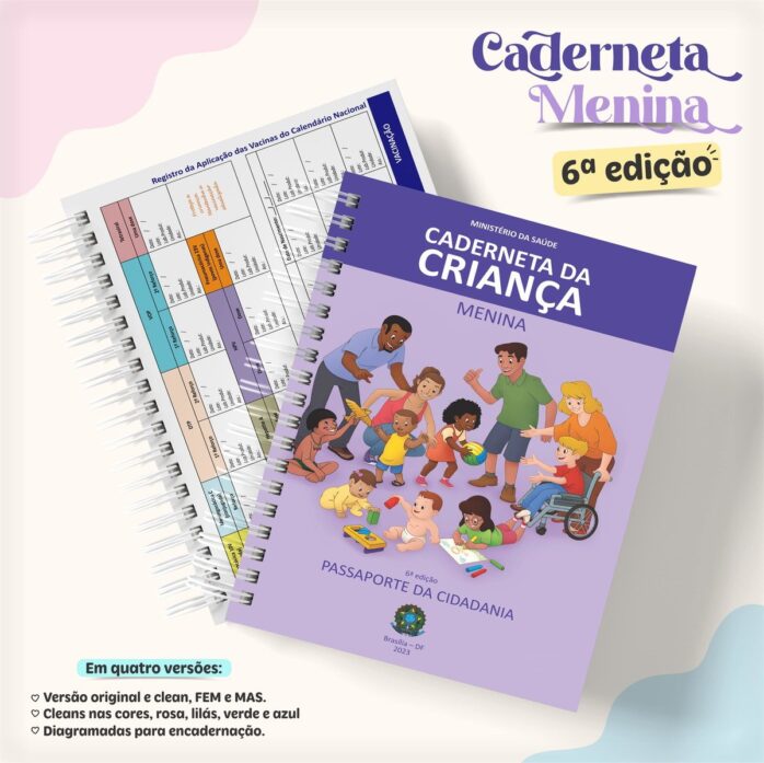 Pack Caderneta de Saúde 6 Edição