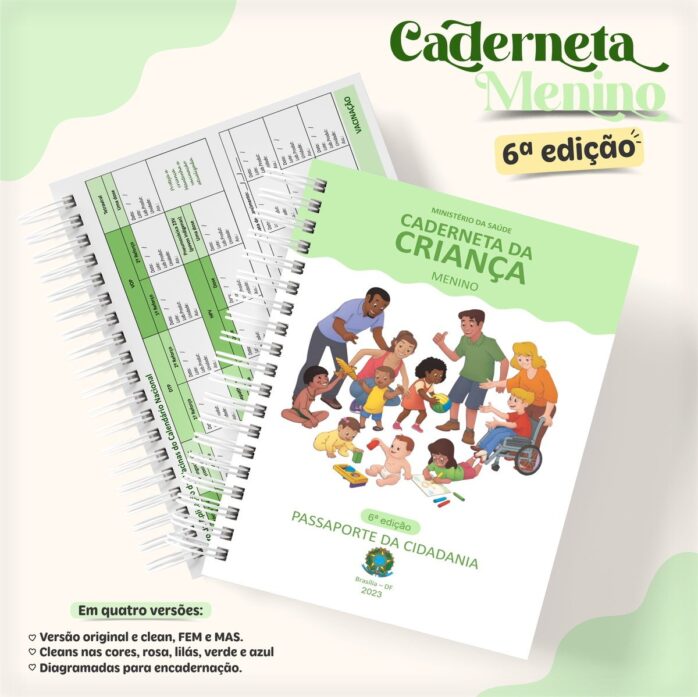 Pack Caderneta de Saúde 6 Edição
