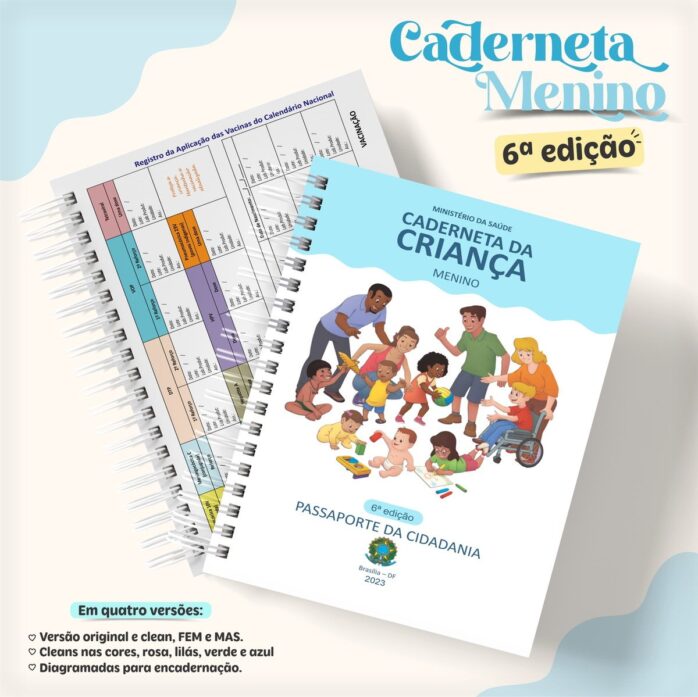 Pack Caderneta de Saúde 6 Edição
