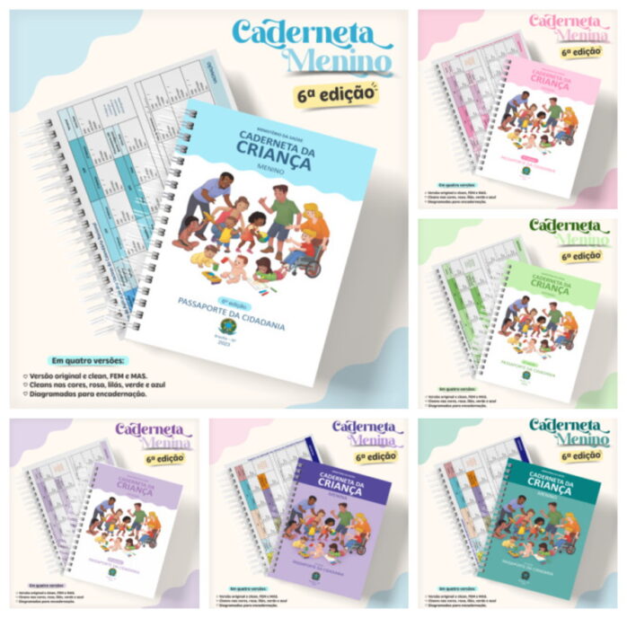 Pack Caderneta de Saúde 6 Edição