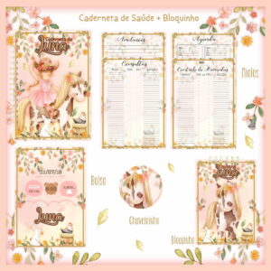 Pack Cadernetas de Saúde + Bloquinhos