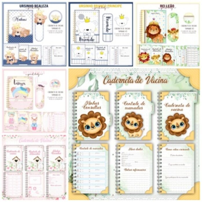 Pack Cadernetas de Vacinas