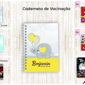 Pack Cadernetas Vacinas Menino