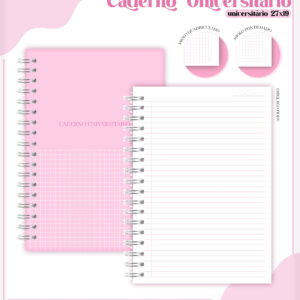 Pack Cadernos Universitários - Arquivos Encadernação