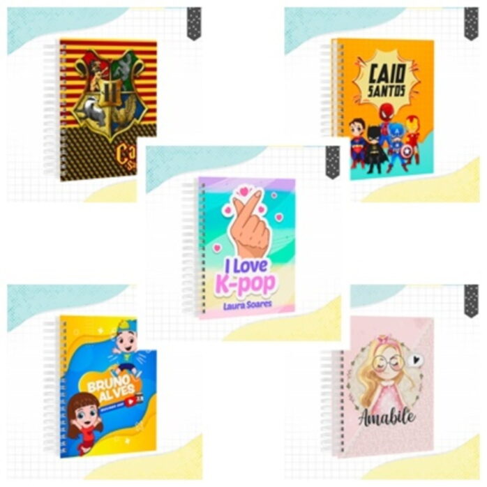 Pack Cadernos Volta Aulas 2021