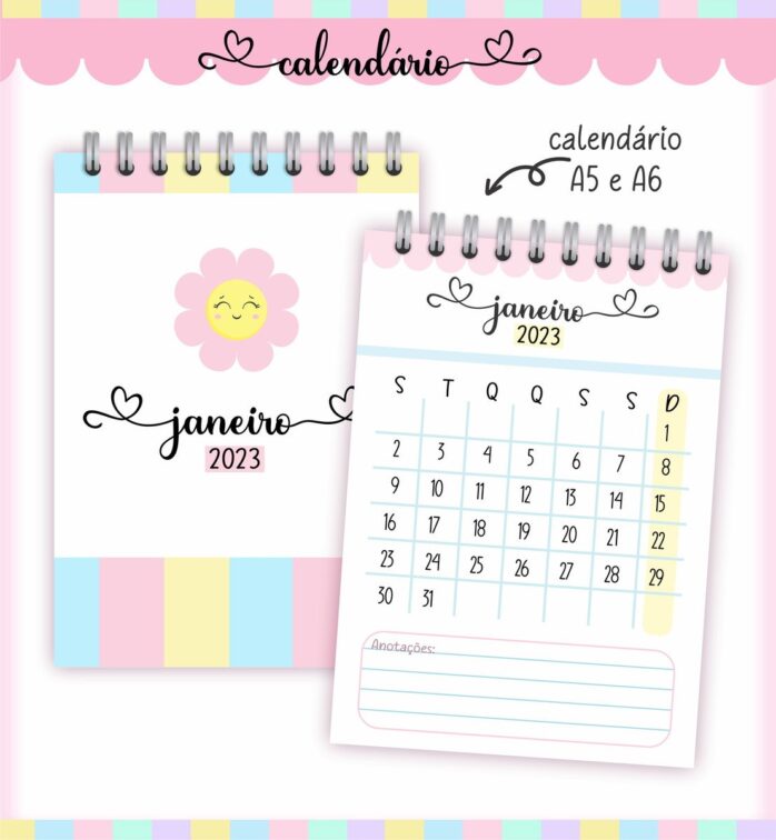 Pack Calendários 2023