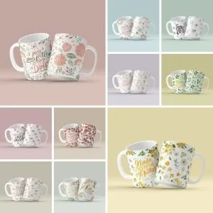 Pack Caneca Dia Das Mulheres 2023 Artes Florais + Frases Png 15 Pack Caneca Dia Das Mulheres 2023 Artes Florais + Frases Png