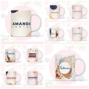 Pack Canecas Geométricas