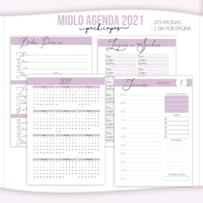 Pack Capas e Miolos 2021