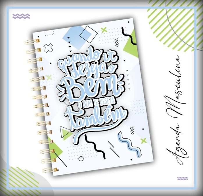 Pack Capas Lettering Masculina