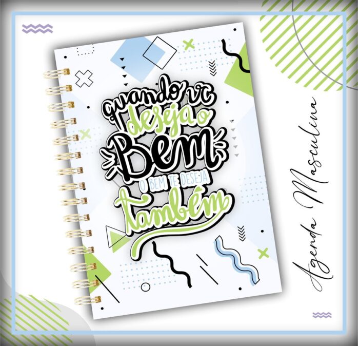 Pack Capas Lettering Masculina