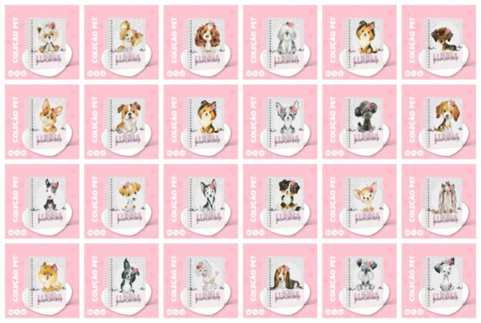 Pack Capas Pet Dog Macho e Fêmea