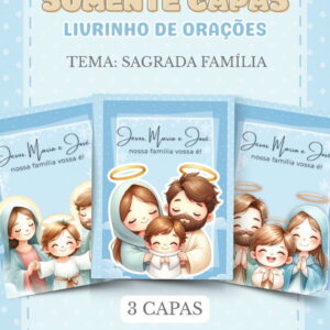 pack capas sagrada familia arquivo digital