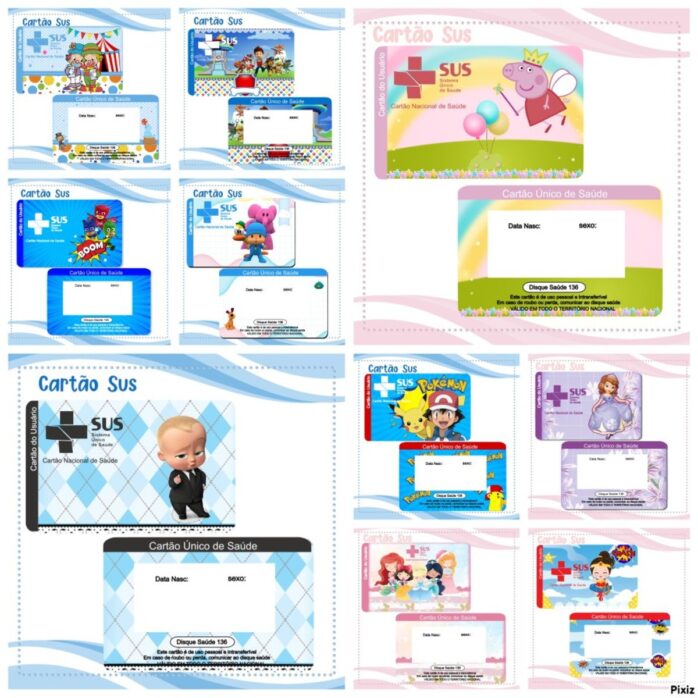 Pack Cartão Sus
