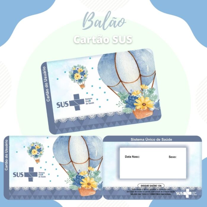 Pack Cartão Sus Meninos e Meninas