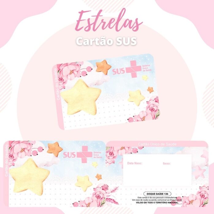 Pack Cartão Sus Meninos e Meninas