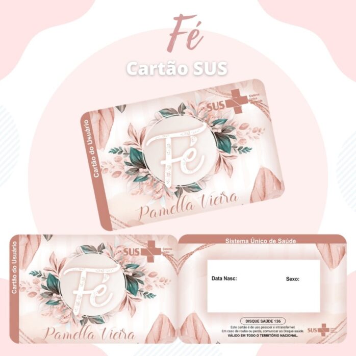 Pack Cartão Sus Meninos e Meninas
