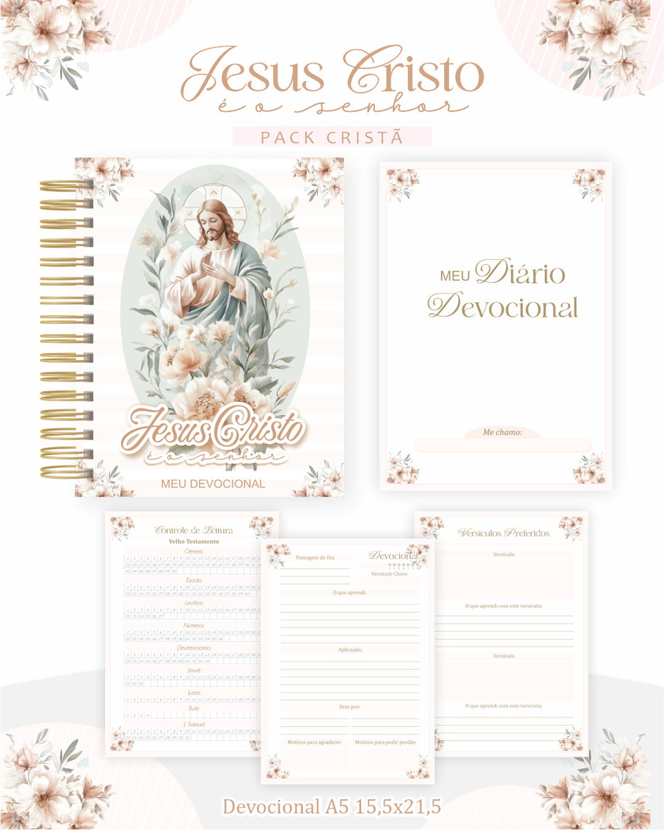 Pack Cristão Digital Jesus Cristo é o Senhor Completo 4 Pack Cristão Digital Jesus Cristo é o Senhor Completo - Imagem 4
