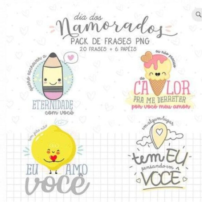 Pack de Frases Dia dos Namorados