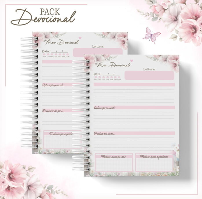 Pack Devocional Feminino- Arquivo Digital