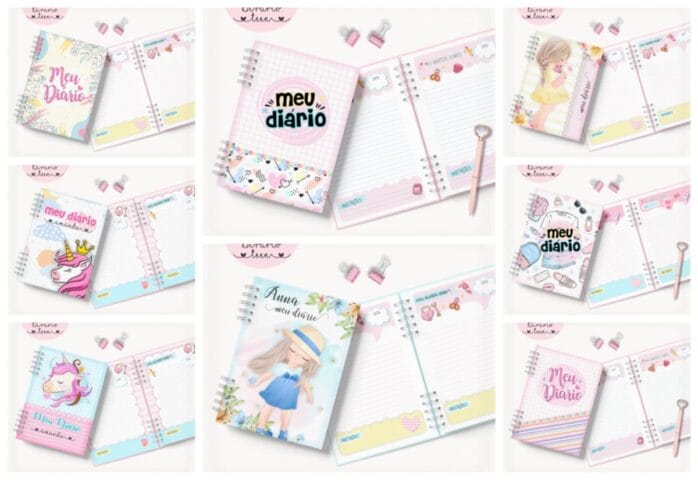 PACK DIÁRIO TEEN MENINA