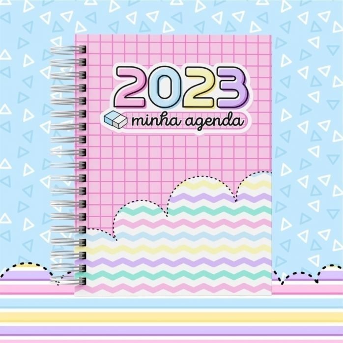 Pack Digital Agenda Escolar Volta Às Aulas 2023 Caneca Tag