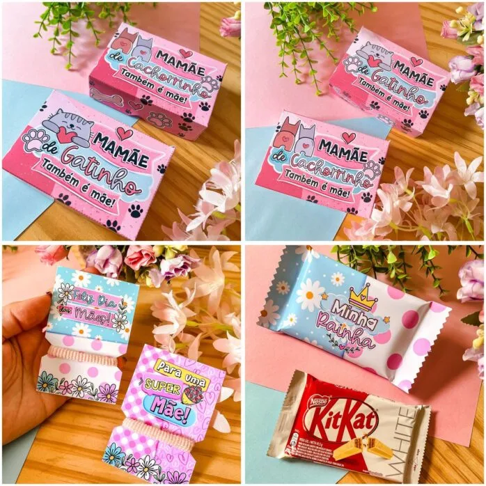 Pack Digital Dia das Mães 2023 Tags Cards Porta Lixa Balinha