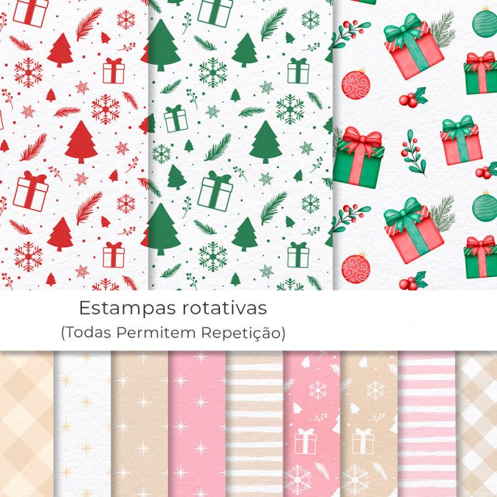 Pack Digital Feliz Natal Imagens Png Transparente Papai Noel