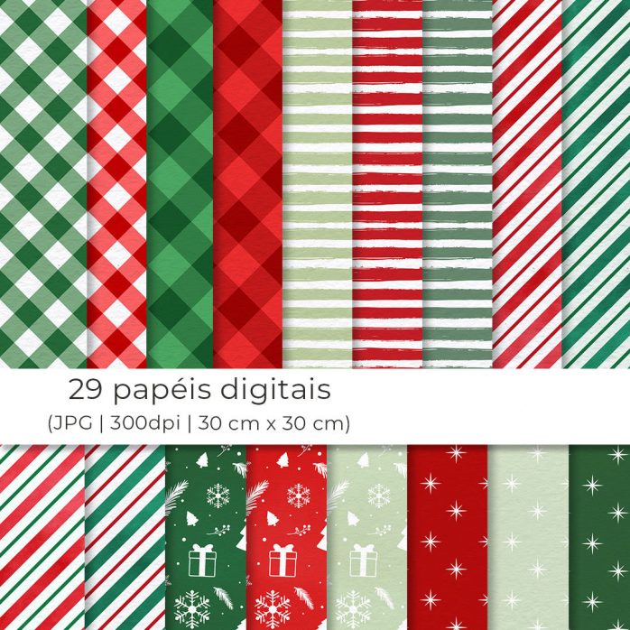 Pack Digital Feliz Natal Imagens Png Transparente Papai Noel