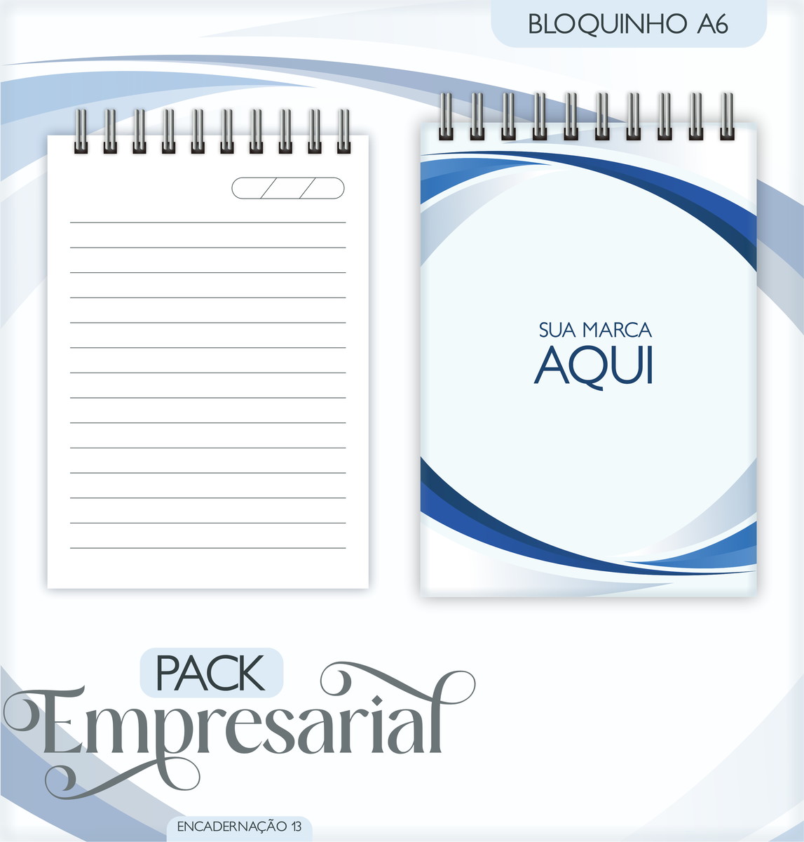 Pack Empresarial 2026 Kit de Papelaria Corporativa 2 Pack Empresarial 2026 Kit de Papelaria Corporativa - Imagem 2