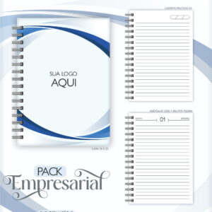 Pack Empresarial 2026 Kit de Papelaria Corporativa 7 pack empresarial 2026 arquivo digital