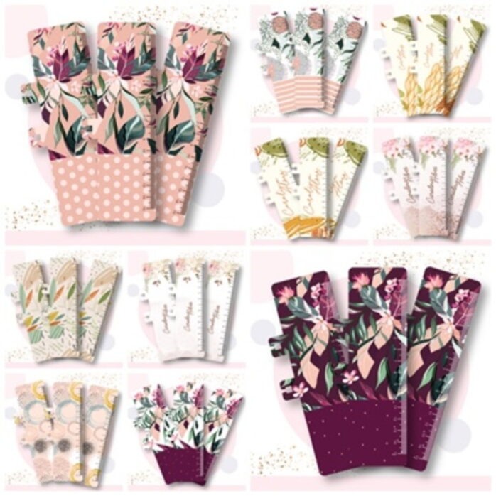 Pack Encadernação Floral
