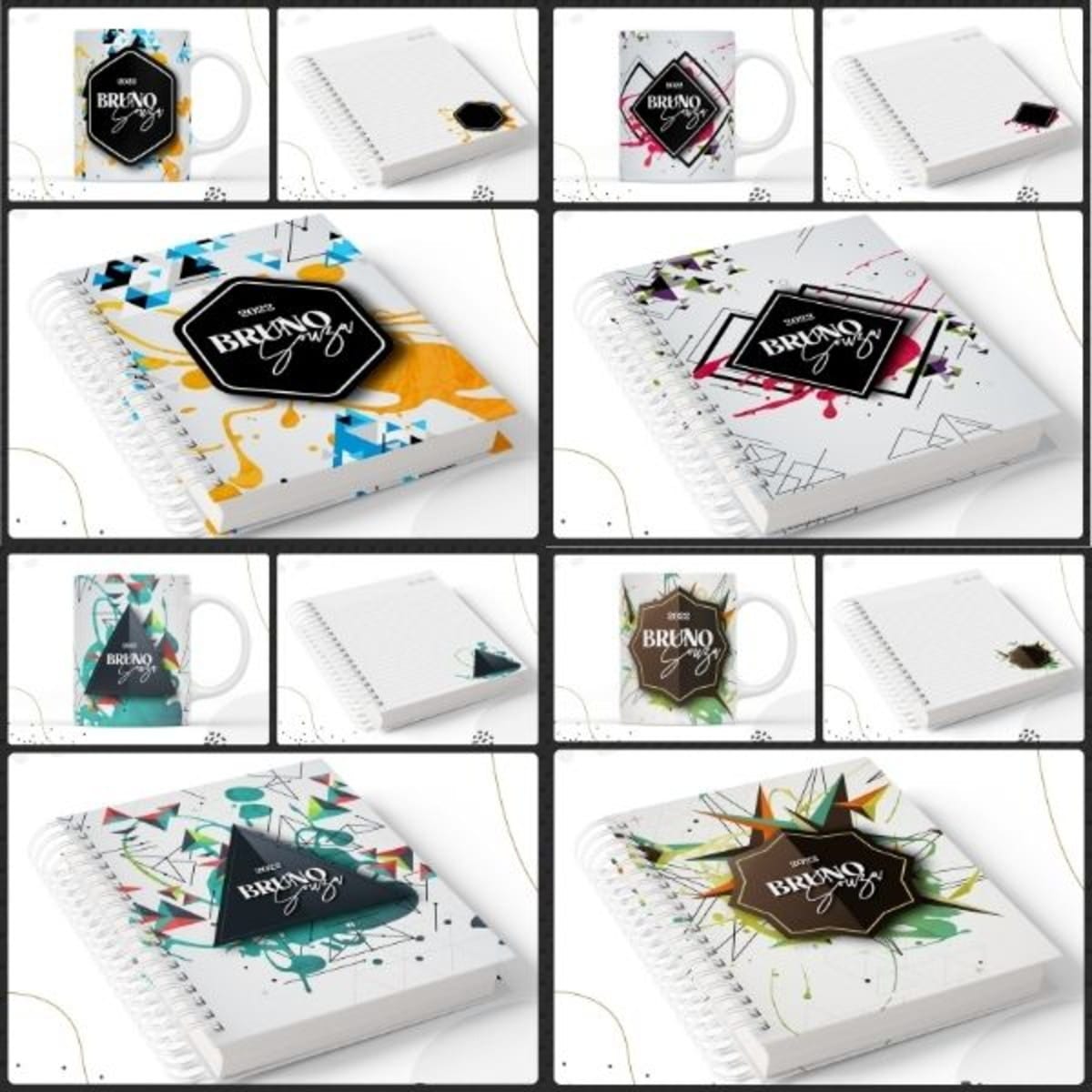 Pack de Encadernação Masculina 20 Temas Prontos 1 Pack de Encadernação Masculina 20 Temas Prontos