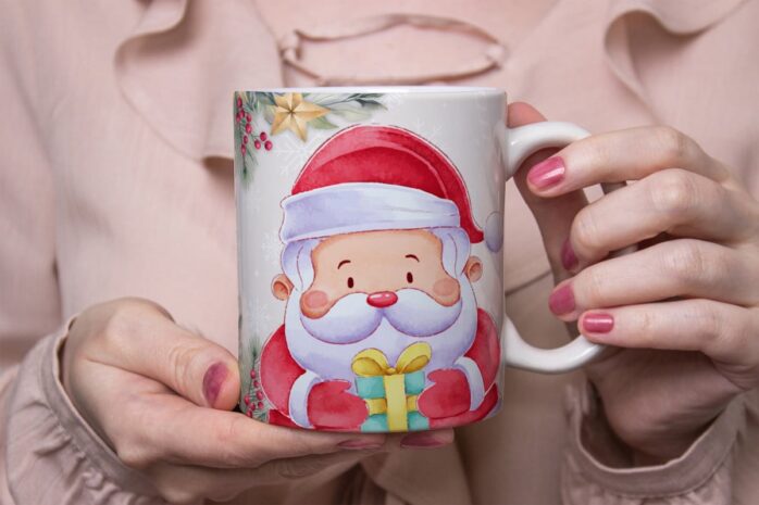 Pack Estampa Arte Caneca Natal