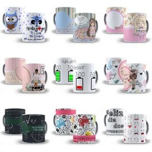 Pack Estampas Artes Sublimação Corel Dia Dos Professores