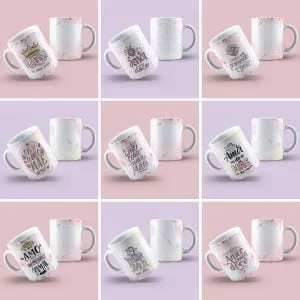 Pack Estampas Dia Das Mães Frases Caneca Camiseta Agenda