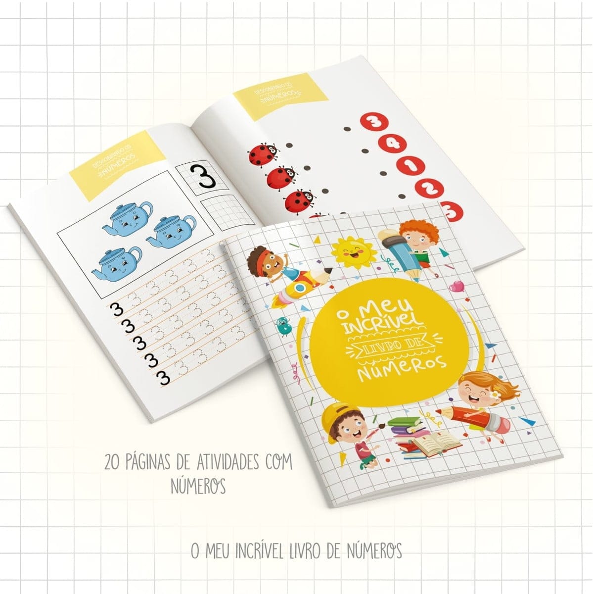 Pack de Livros de Atividades para Colorir e Imprimir 4 Pack de Livros de Atividades para Colorir e Imprimir - Imagem 4
