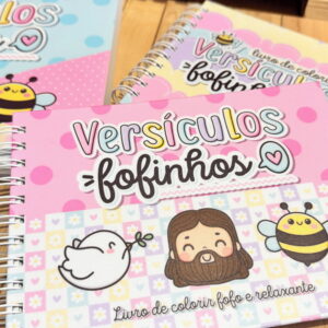 Pack Livro de Colorir Versículos Bíblicos para Sublimação 25 pack livro de colorir versiculos arquivo digital