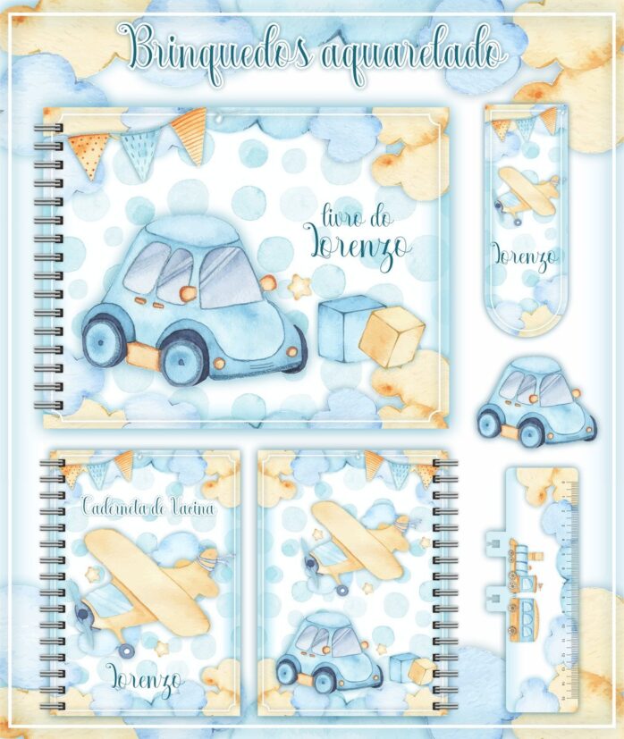Pack Livro e Caderneta do Bebê