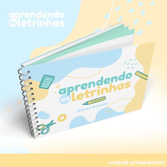 Pack Livros Ativ. Letras Cursivas e Bastão