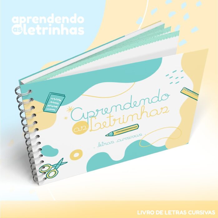 Pack Livros Ativ. Letras Cursivas e Bastão