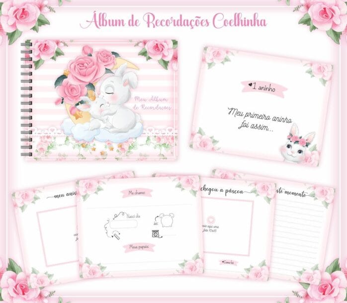 Pack Livros Recordações Bebê