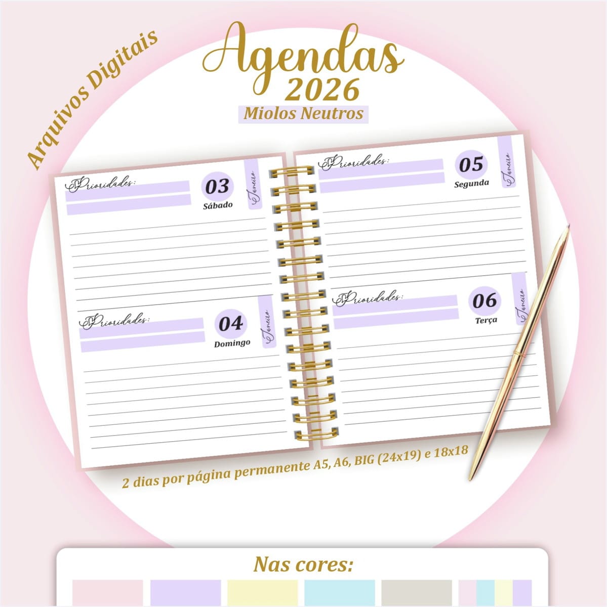 Pack Miolos Neutros 2026 com 300 Modelos para Revenda 4 Pack Miolos Neutros 2026 com 300 Modelos para Revenda - Imagem 4