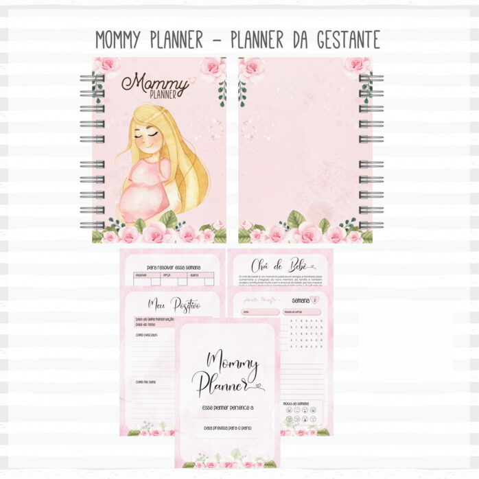 Pack Mommy Planner (Planner da Gestante)