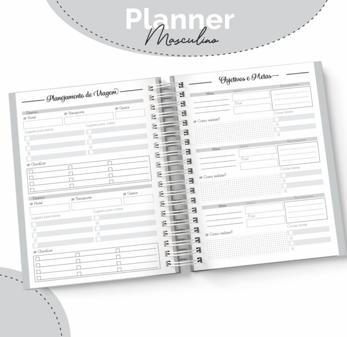 Pack Planners Masculino