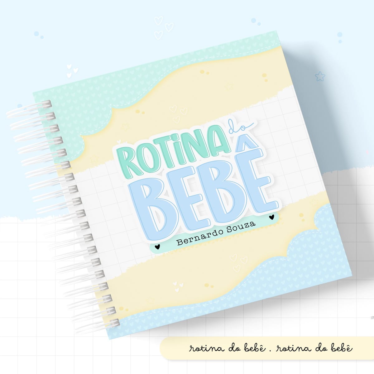 Diário de Rotina do Bebê Digital para Imprimir 3 Diário de Rotina do Bebê Digital para Imprimir - Imagem 3
