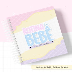pack rotina do bebe menina e menino arquivo digital