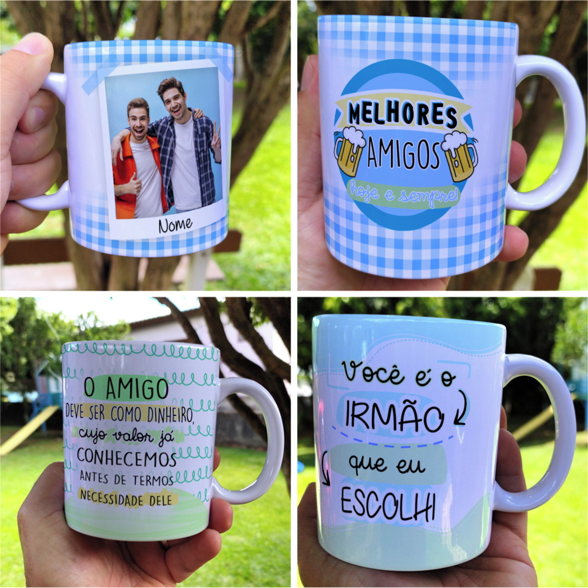 Artes para Canecas de Amizade Masculina em PNG e Corel 1 Artes para Canecas de Amizade Masculina em PNG e Corel